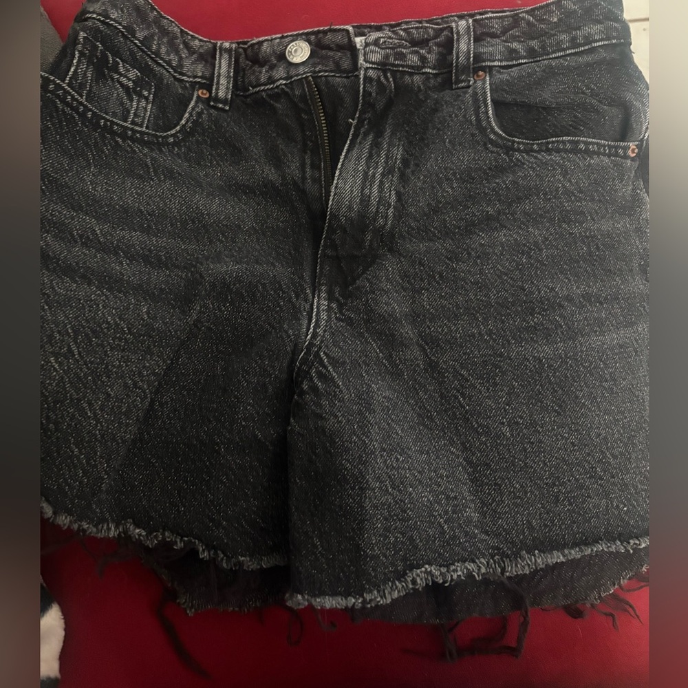 PacSun Charcoal Jean Shorts